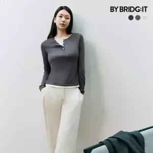 26FW 헨리넥 레이어드 티블라우스 3종