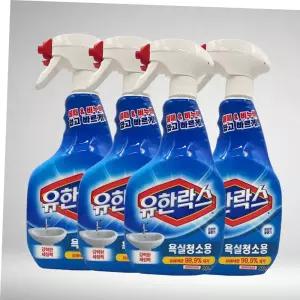 거품세제 유한양행 유한락스 욕실청소용 세제 600mlx4개