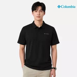 컬럼비아 남성 소로나 폴로 반팔티셔츠_블랙 C72-YMD608 450829