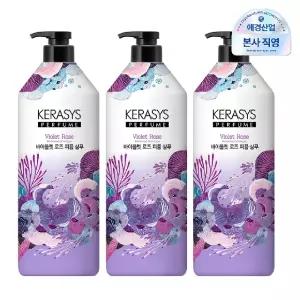 케라시스 퍼퓸샴푸 바이올렛 로즈 1L 3개