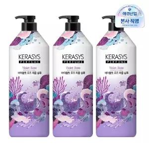 [애경]케라시스 퍼퓸샴푸 바이올렛 로즈 1L 3개