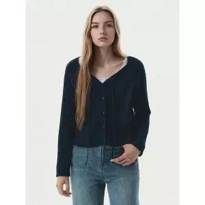[후아유](센텀시티점)Ribbon Punching Skashi Cardigan / WHCKG4925F
