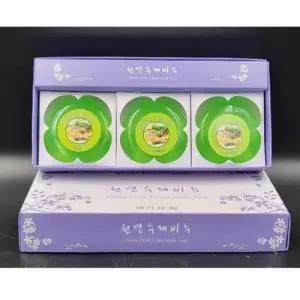 비누세트 다산 수제 녹차 비누3P