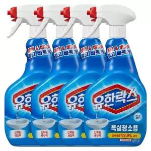 유한락스 욕실청소용 600ml X 4개