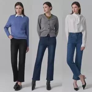 26 가을 뱅뱅 여성 스트레이트 데님 3종