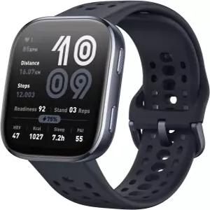 Amazfit Bip 6 스마트워치 1.97인치 AMOLED 디스플레이 GPS iOS/Android 46mm 14일 배터리 블루투스 통화