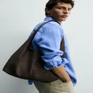 ZARA 솔리드 토트백 - 브라운 3312/820/700