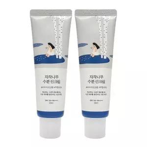 [셀러허브][라운드랩] 라운드랩 자작나무 수분 선크림 50ml x 2개 (S52729768)