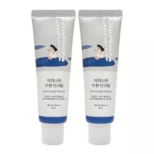 [라운드랩] 라운드랩 자작나무 수분 선크림 50ml x 2개