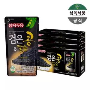 [삼육] 삼육식품 검은콩 칼슘 파우치 190ml 80개 선물용