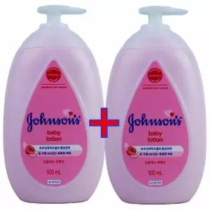 존슨즈베이비로션 존슨즈베이비 바디로션 핑크로션 2개(1+1) 핑크로션500ml