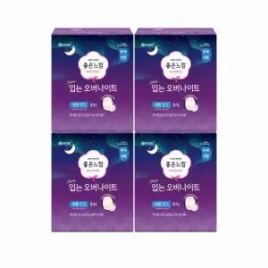 좋은느낌 오리지널 입는 오버나이트 8매 X 4팩 / 입는생리대, 팬티형 생리대