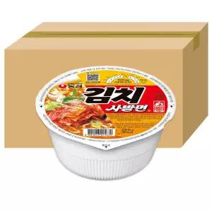 이지하우스 농심 김치사발면 작은컵 86gx24개1박스 916022