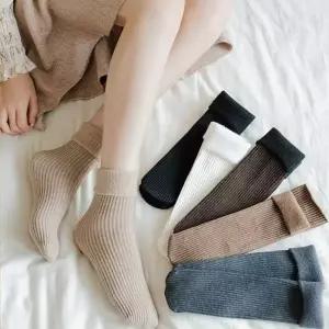 [다잇템]데일리 보일러기모 두툼골지양말 6개세트