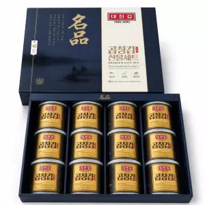 [추석선물세트] 대천김 곱창김 캔김 30g 12캔