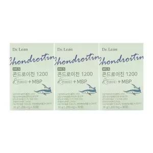 닥터린 콘드로이친 1200 콘레이티 + MBP 1200mg x 30정 x 3박스