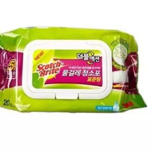 3m물걸레청소포더블액션 표준형 20매 찌든때 걸래 티슈 z-25D86