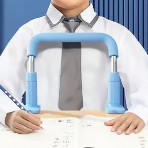 독서대 자세보정기 라운드숄더 방지 학생용 어깨 허리 고정 의자 부착용 t-B743A