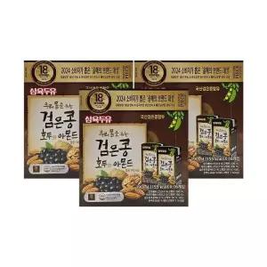 삼육식품 삼육두유 검은콩 호두와 아몬드 190ml x 16팩 x3박스
