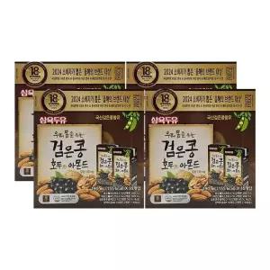 삼육식품 삼육두유 검은콩 호두와 아몬드 190ml x 16팩 x4박스