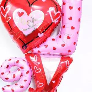 호일풍선 러브 LOVE 답례품 생일장식풍선 A-54052