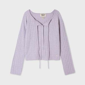 [AK분당점] [후아유] Ribbon Punching Skashi Cardigan / WHCKG4925F