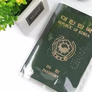 (올핀)여권케이스 투명 비닐 덮개 1P