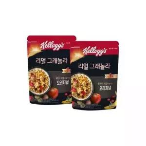켈로그시리얼 리얼 그래놀라 400g x 2개