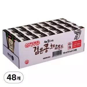 삼육두유 검은콩 영양간식 간편식 호두와 아몬드 190ml 48개