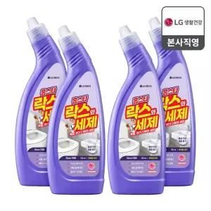 홈스타 락스와세제 욕실 청소 찌든때 후로랄파인 750ml 2개+2개