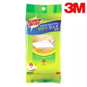 [하프클럽/셀럽하우스]3M 정전기 청소포 대형 30매