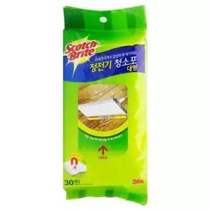 [하프클럽/셀럽하우스]3M 정전기청소포리필 (대형 30매)