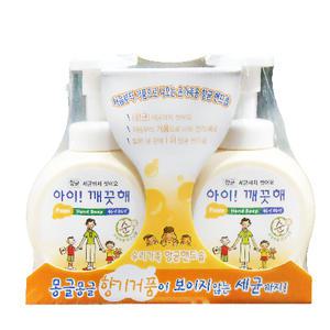 [CO(생활용품(위생용품))]아이깨끗해 향균핸드솝 (거품형) 490ML X 2 (보송보송 파우더향)코스트코