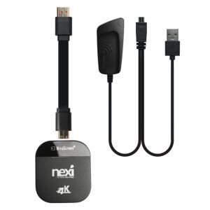 넥시 NX-MHL912-4K 스마트폰 4K 무선 MHL 동글 미러링 NX912
