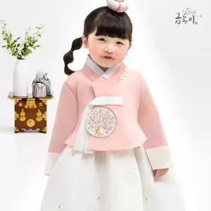 [보리보리/금동이한복]여데이지꽃당의 아동한복 여아한복 AW189