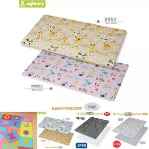아기노리 놀이방매트 동물농장 퍼피핑크 (양면) (초대형)/층간소음/방지매트/방음/매트/거실/바닥매트