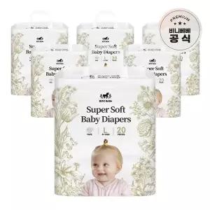 [비니베베]슈퍼소프트 테이프형 L 6팩