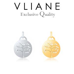 [VLIANE 브리앙] 18K 골든 트리 팬던트