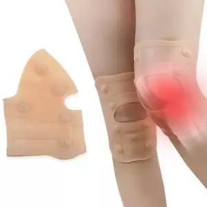 자석 지압 패치 실리콘 무릎 관절 보호대
