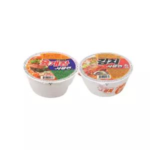 육개장사발면12개 + 김치사발면12개 (총 24개)