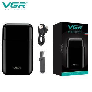 라코식 VGR 전기 면도기 전문 미니 수염 트리머 절단기 헤어 남성용 V-390
