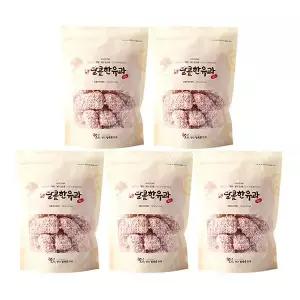 달콤한 백련초 유과 레드 120g x 5개