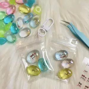 반려돌 애완돌 만들기 돌키우기 꾸미기 키트 펫 컬러 스톤 키링 세트 돌꾸 DIY