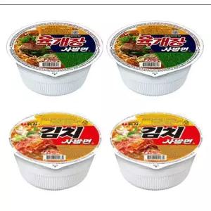 육개장사발면12개+김치사발면12개 (총24개)