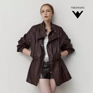 베라왕 26FW FAUX레더 렉싱턴 사파리