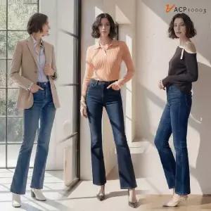 ACP 여성 소프트 부츠컷  데님 팬츠 3종