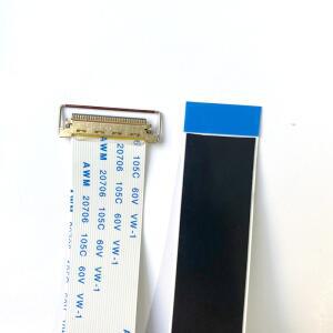 EDP I-PEX 리본 케이블 30 핀 AWM 20706 105C 60V VW-1 풀 링 신트로피 300mm 0.5mm