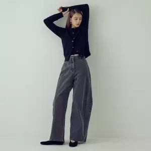 [원래가 159000원]나이스클랍 커브실루엣 데님 X256PWNA10