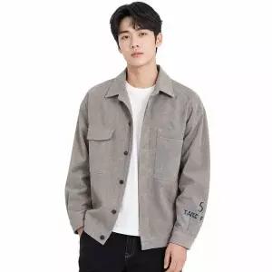 남성 스웨이드 바이커 무드 골덴 자켓 ON-JUW-QW4942E4