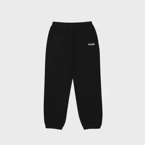 [매장정품] 코닥어패럴 미니 로고 조거 팬츠 BLACK